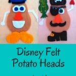 Disney Felt Potato Heads