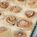 No-yeast Orange Rolls that can be made and enjoyed in less than an hour.
