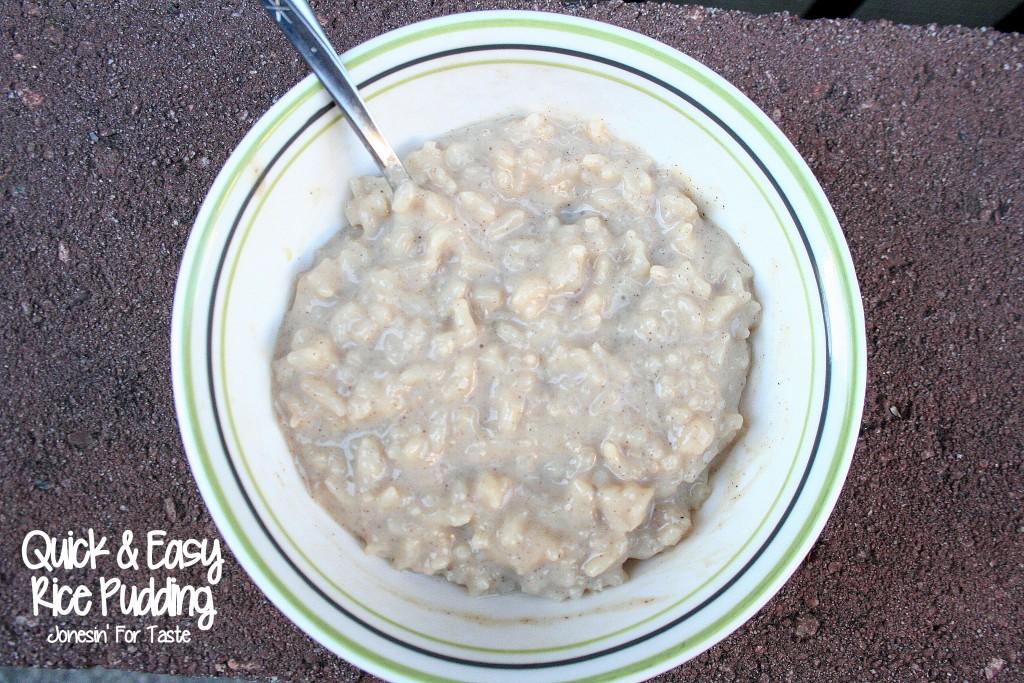 Don't throw away leftover rice! Save it to make this Quick and Easy Rice Pudding that will be a big hit with the whole family.