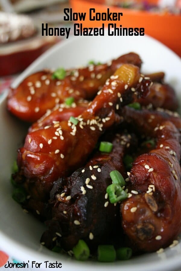 Slow Cooker Honey Glazed Chinese Style Chicken