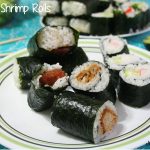 Make your own sushi at home with this simple starter recipe for Orange Shrimp Rolls that combines familiar flavors in a new way.