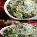 These are not your traditional mashed potatoes! The addition of pesto and Parmesan cheese transform plain potatoes into a dish packed with flavor.