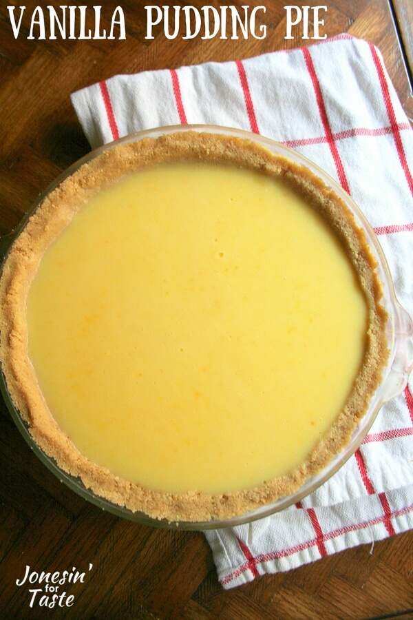 No-Bake Vanilla Pudding Pie