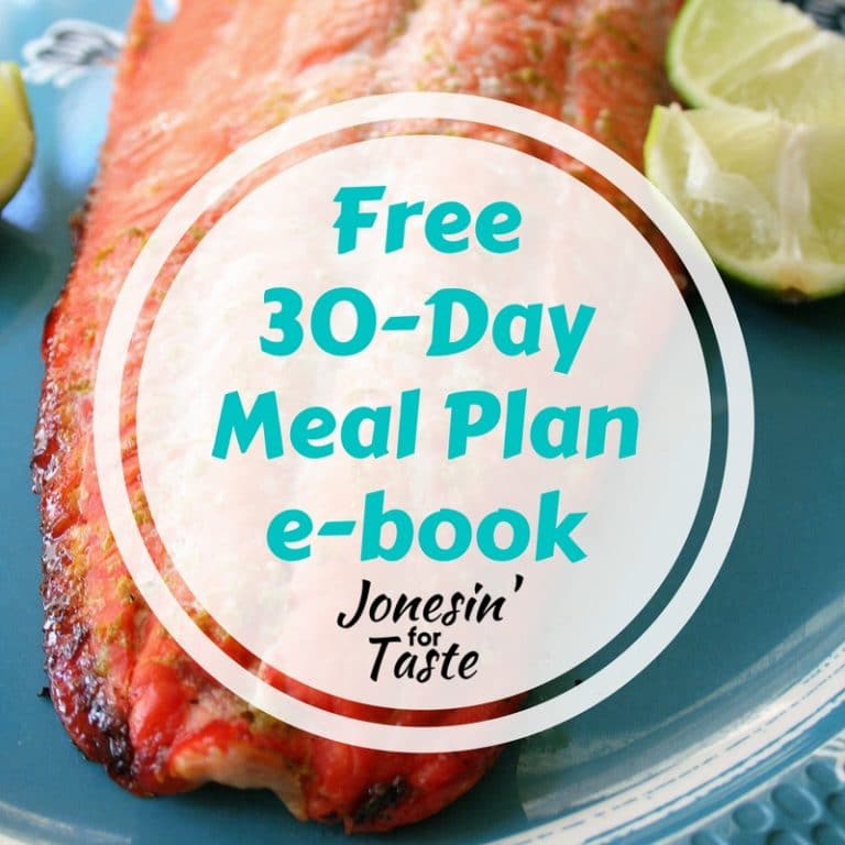 30-Day Meal Plan E-book