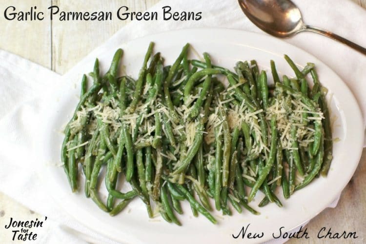 Easy Parmesan Garlic Green Beans