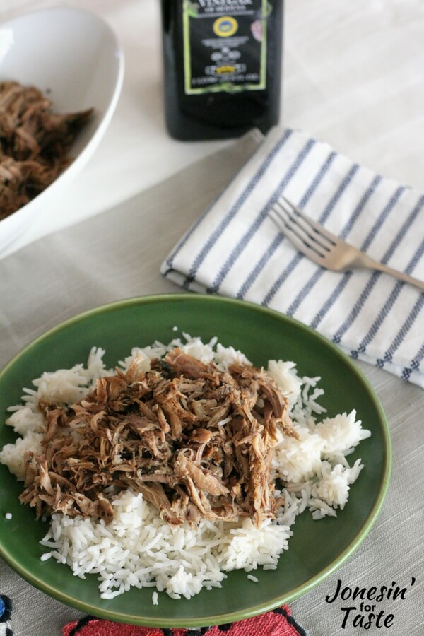 Slow Cooker Garlic Balsamic Pork