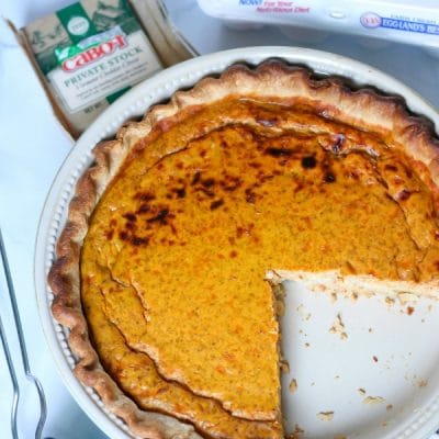 Pumpkin Quiche #PumpkinWeek