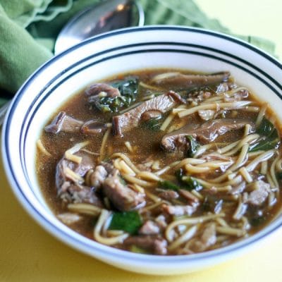 Instant Pot Chinese Pork Shoulder Soup