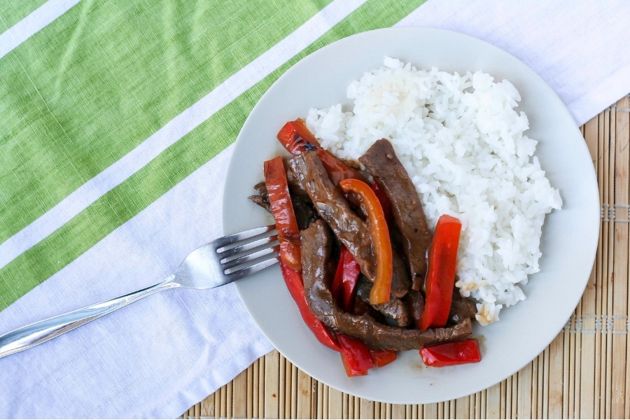 Japanese Style Pepper Steak