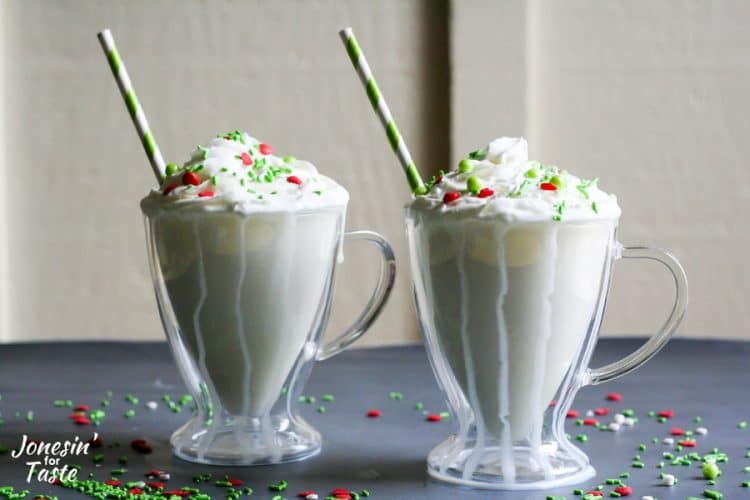 Frozen White Hot Chocolate Jonesin' For Taste