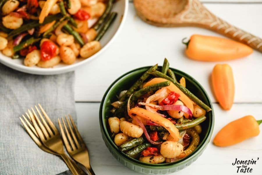 Quick and Easy Sheet Pan Gnocchi and Veggies Jonesin' For Taste