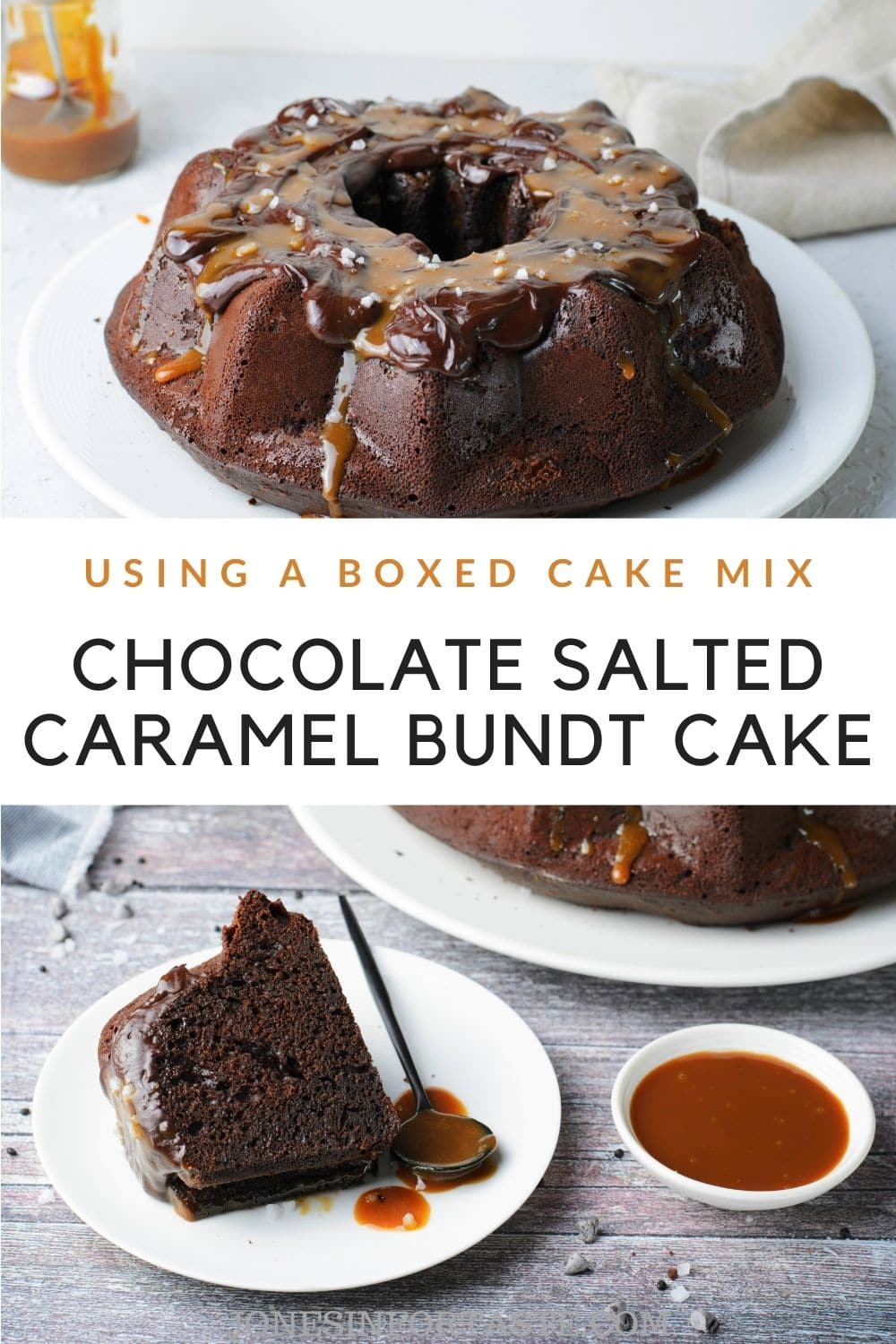 Chocolate Salted Caramel Bundt Cake Jonesin' For Taste