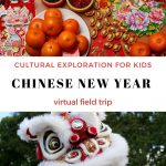a collage graphic with Chinese New Year photos and a text graphic in the center