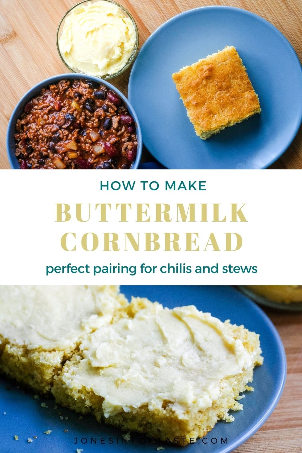 From Scratch Buttermilk Cornbread Jonesin' For Taste